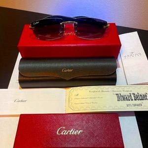 Authentic Black Buffalo Horn Cartier's